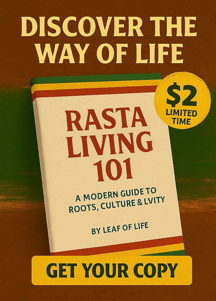 Rasta Living 101 Mini Book | Learn Rastafari Lifestyle | by Leaf of Life