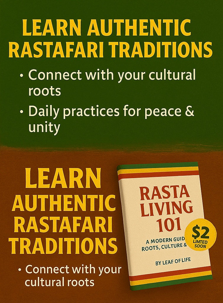 Rasta Living 101 Mini Book | Learn Rastafari Lifestyle | by Leaf of Life
